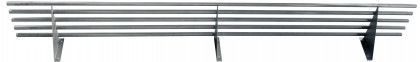 Stainless Steel Pipe Wall Shelf